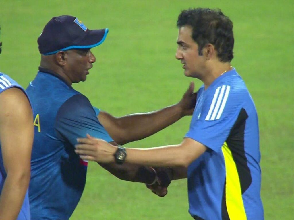 Sanath Jayasuriya Gautam Gambhir