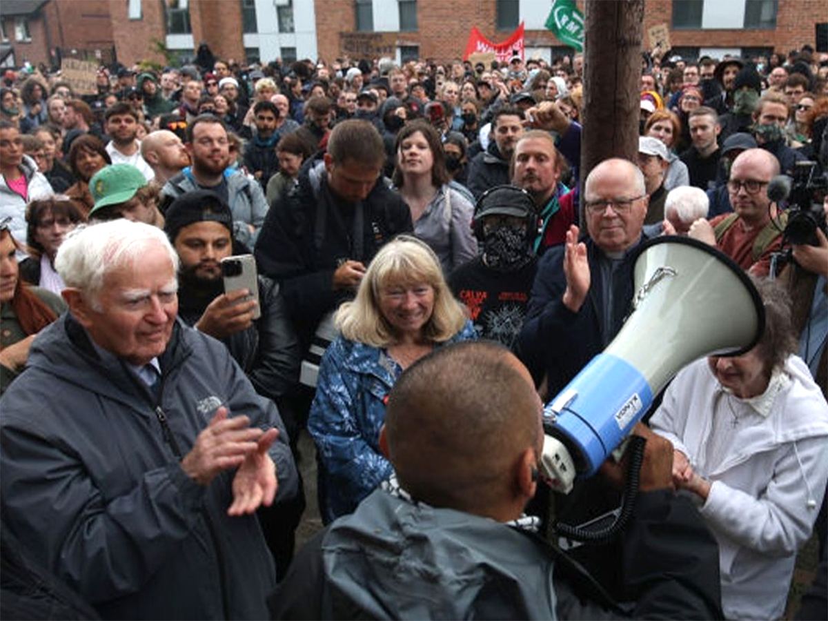 UK People March Against Racism