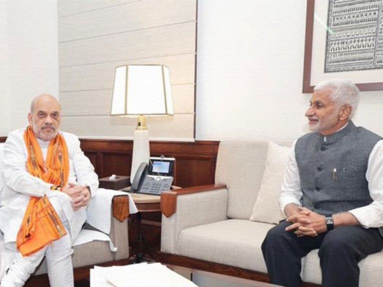 Vijay Sai Reddy Meet With Amit Shah