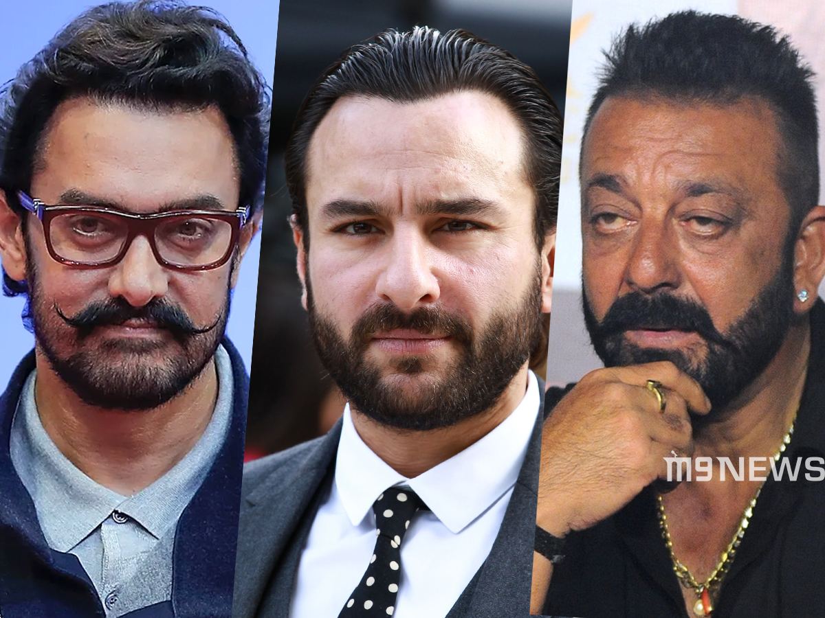 Aamir Khan Saif Ali Khan Sanjay Dutt