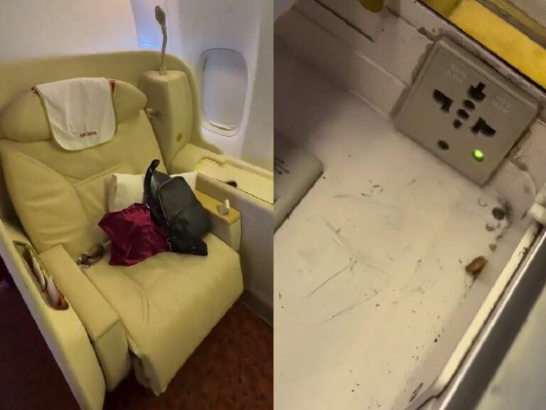 Air India First Class Horror