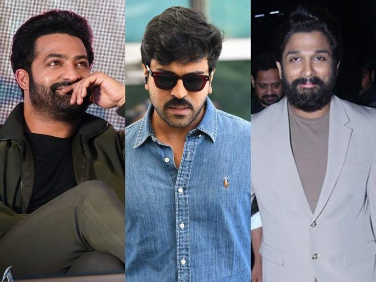 Allu Arjun Ram Charan Jr NTR