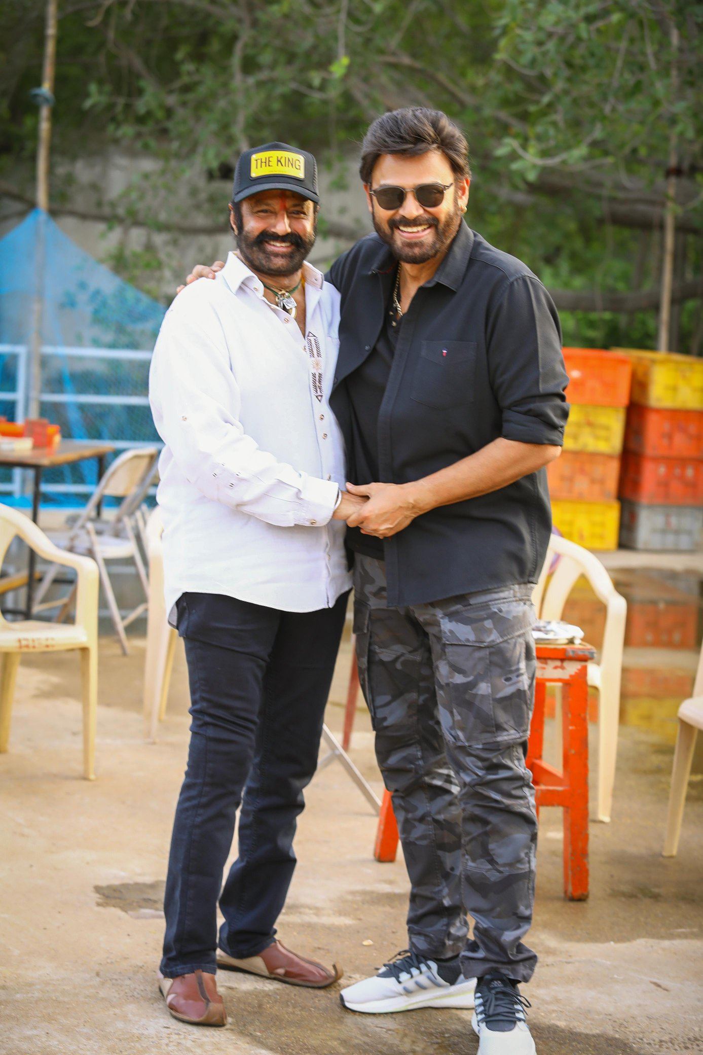 Balakrishna Surprises Venkatesh