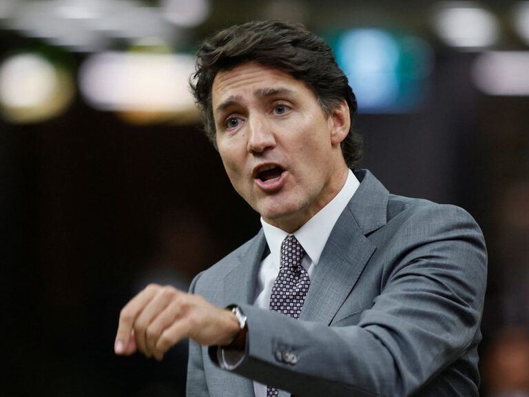 Canada's Prime Minister Justin Trudeau