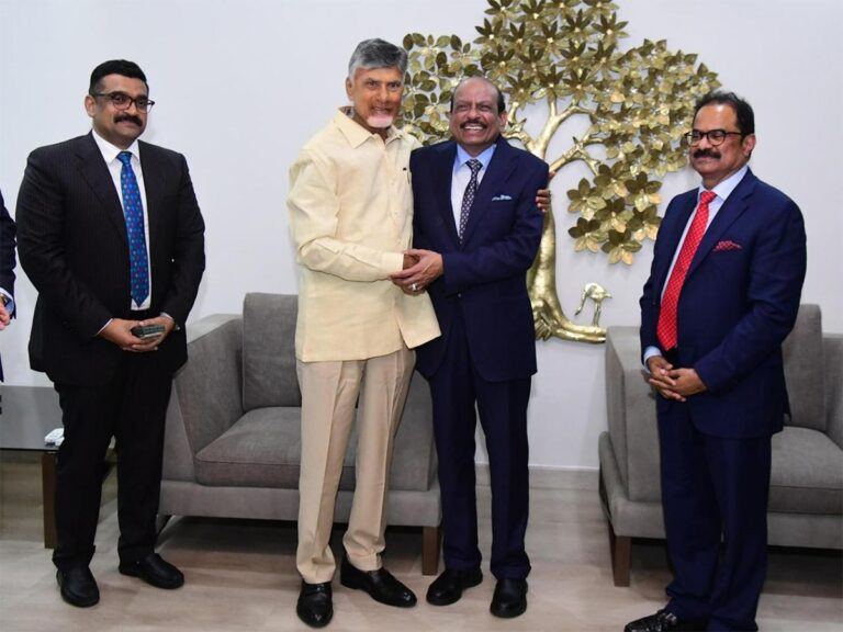 Chandrababu Naidu Lulu Group