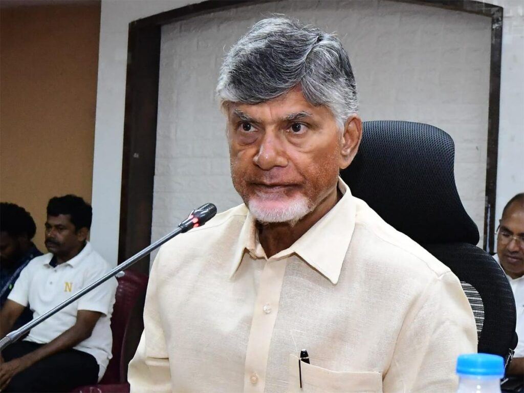 Chandrababu Naidu Directs The Officers To Repair All The Roads