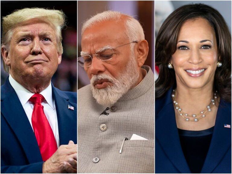 donald-trump-narendra-modi-kamala-harris