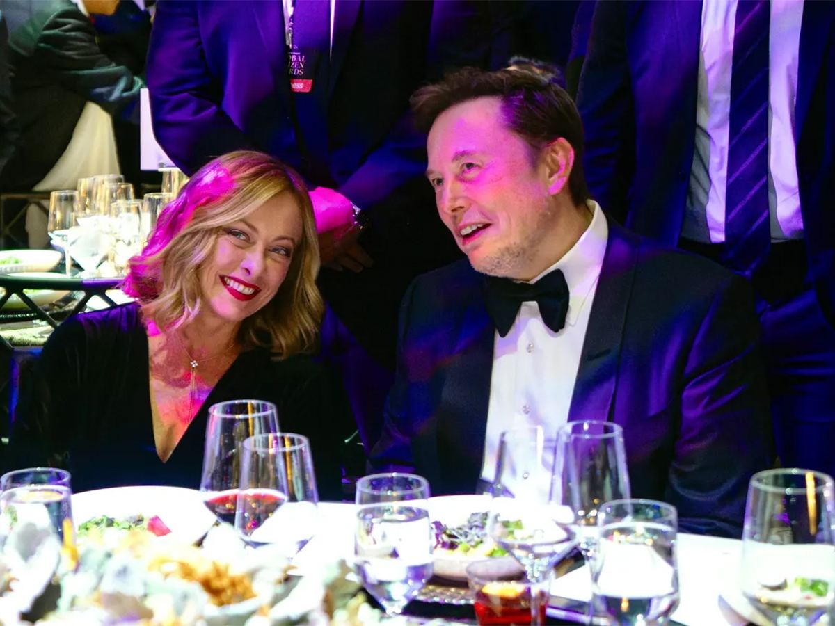 Elon Musk Giorgia Meloni