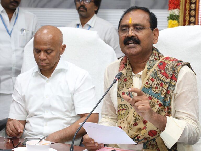Former TTD Chairman Bhumana Karunakar Reddy Laddu