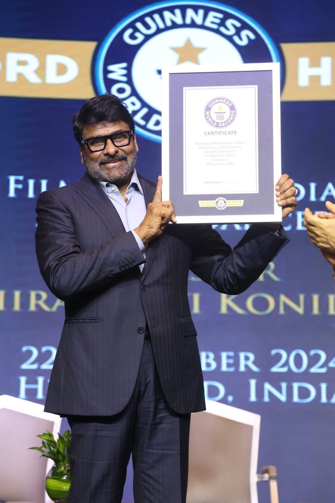 Chiranjeevi's Guinness World Record Certification Ceremony