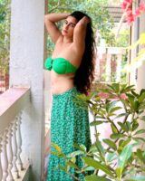 Megha Shukla: Sexy in Green Top