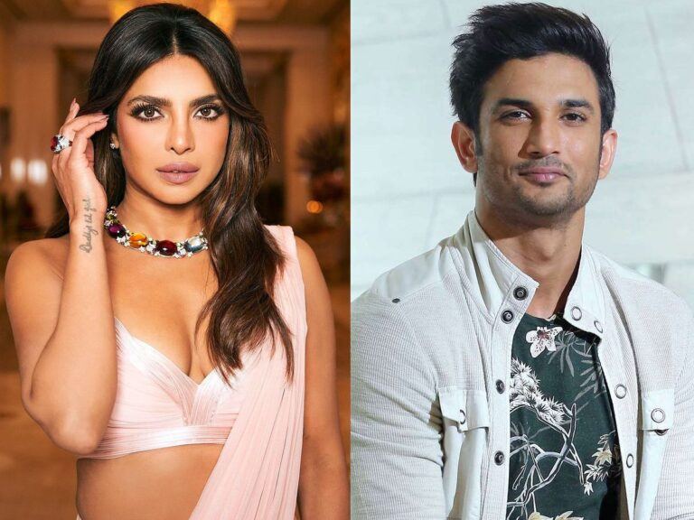 Priyanka Chopra Sushant Singh Rajput