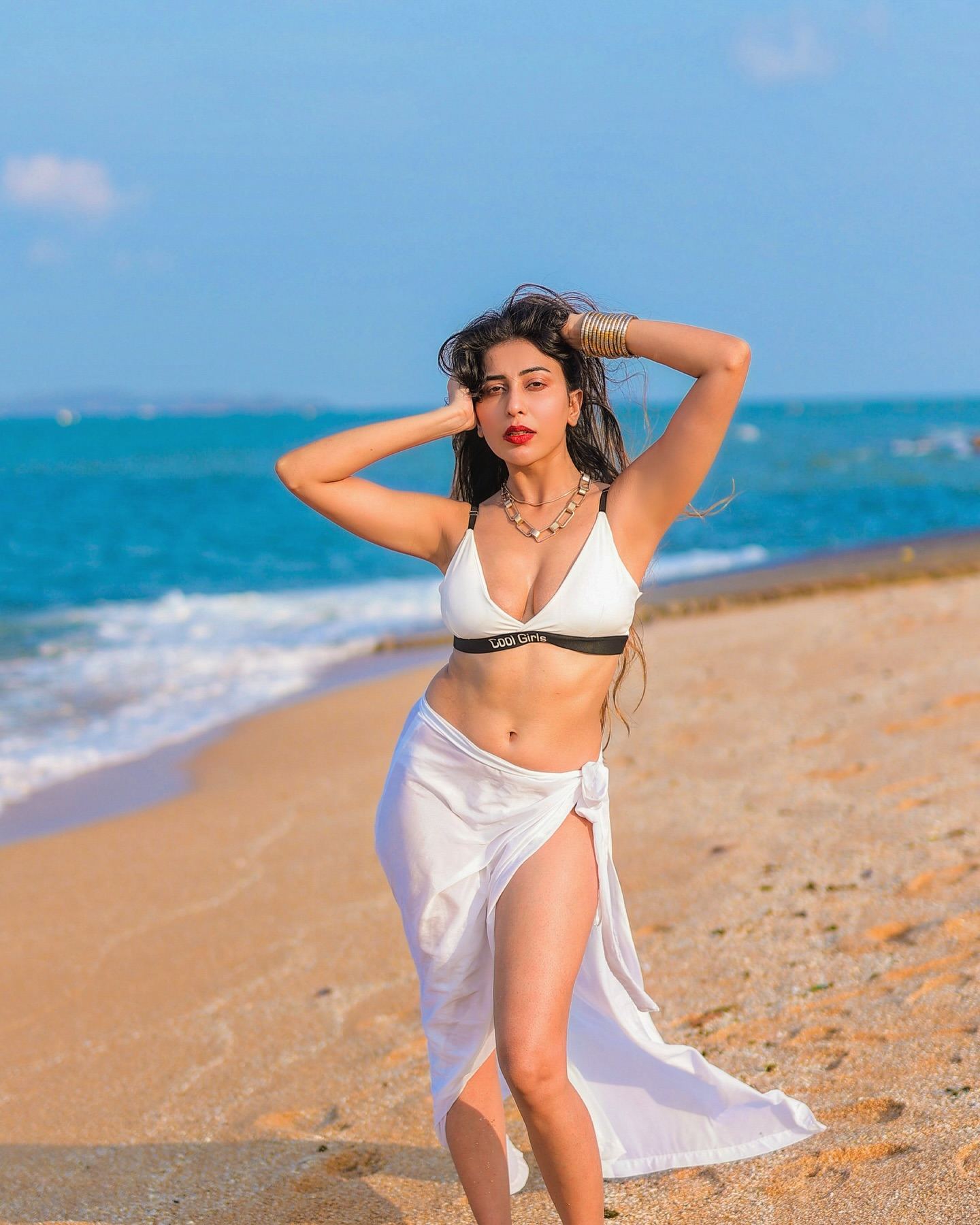 Ruma Sharma Bikini Beach Look