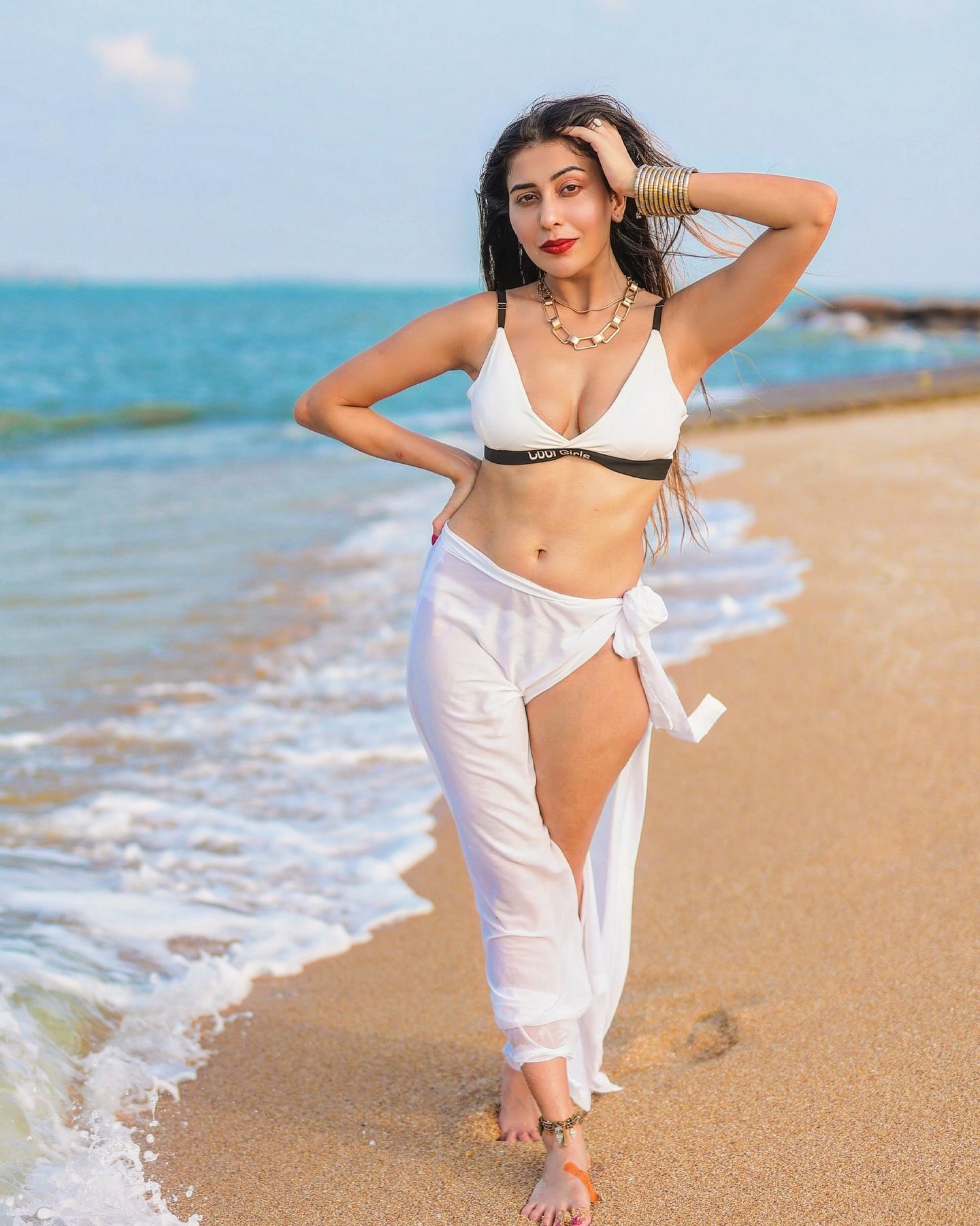 Ruma Sharma Bikini Beach Look