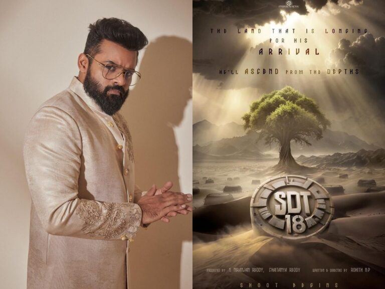 Sai Durgha Tej’s #SDT18 Team to Build a Colossal Set in 12 Acres