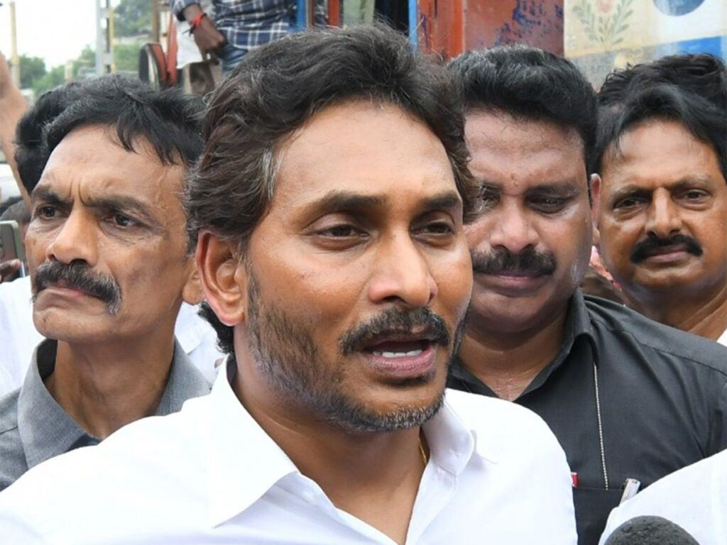 YS Jagan Vijayawada Floods Donation