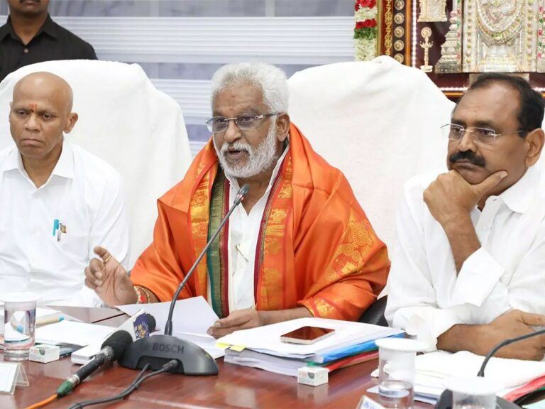 Tirumala Laddu Controversy YV Subba Reddy Bhumana Karunakar Reddy Dharma Reddy