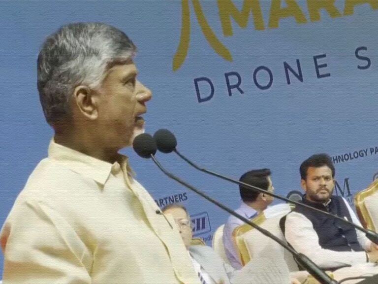 Chandrababu Naidu Amaravati Drone Summit 2024