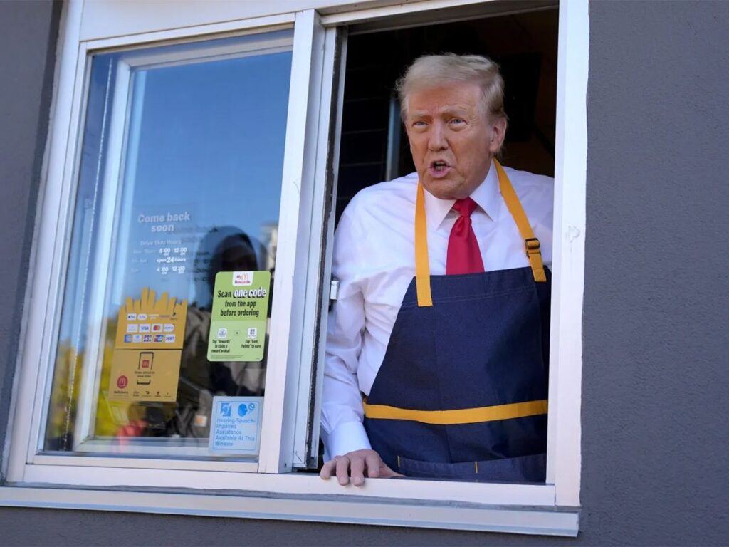 Donald Trump McDonalds