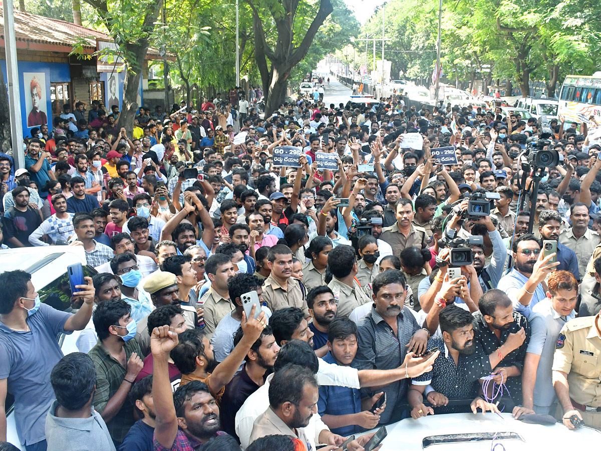 Group-1 Candidates Protest