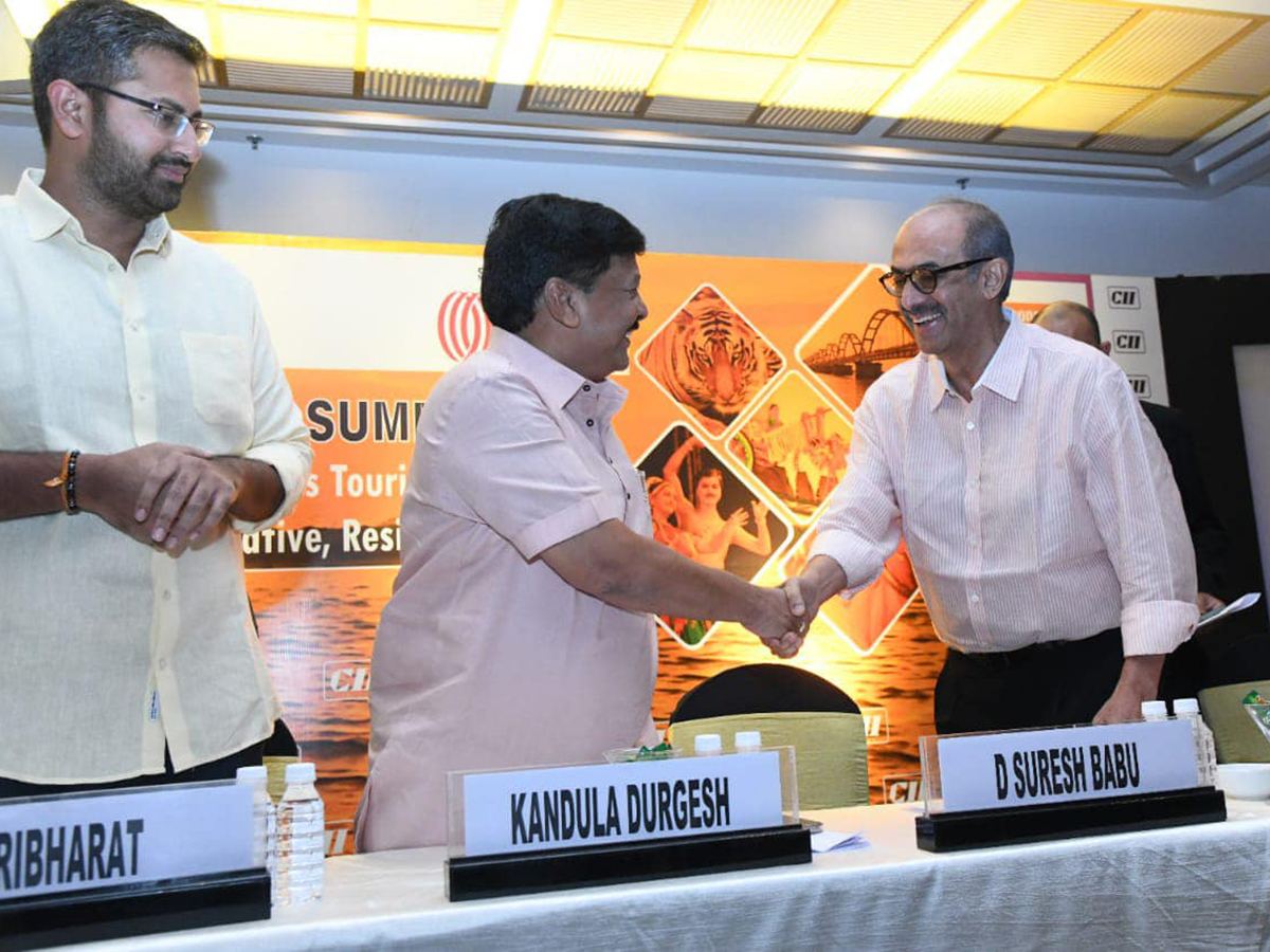 Kandula Durgesh CII Tourism & Travel Summit -2024