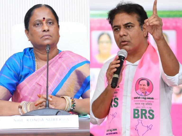 Konda Surekha vs KTR