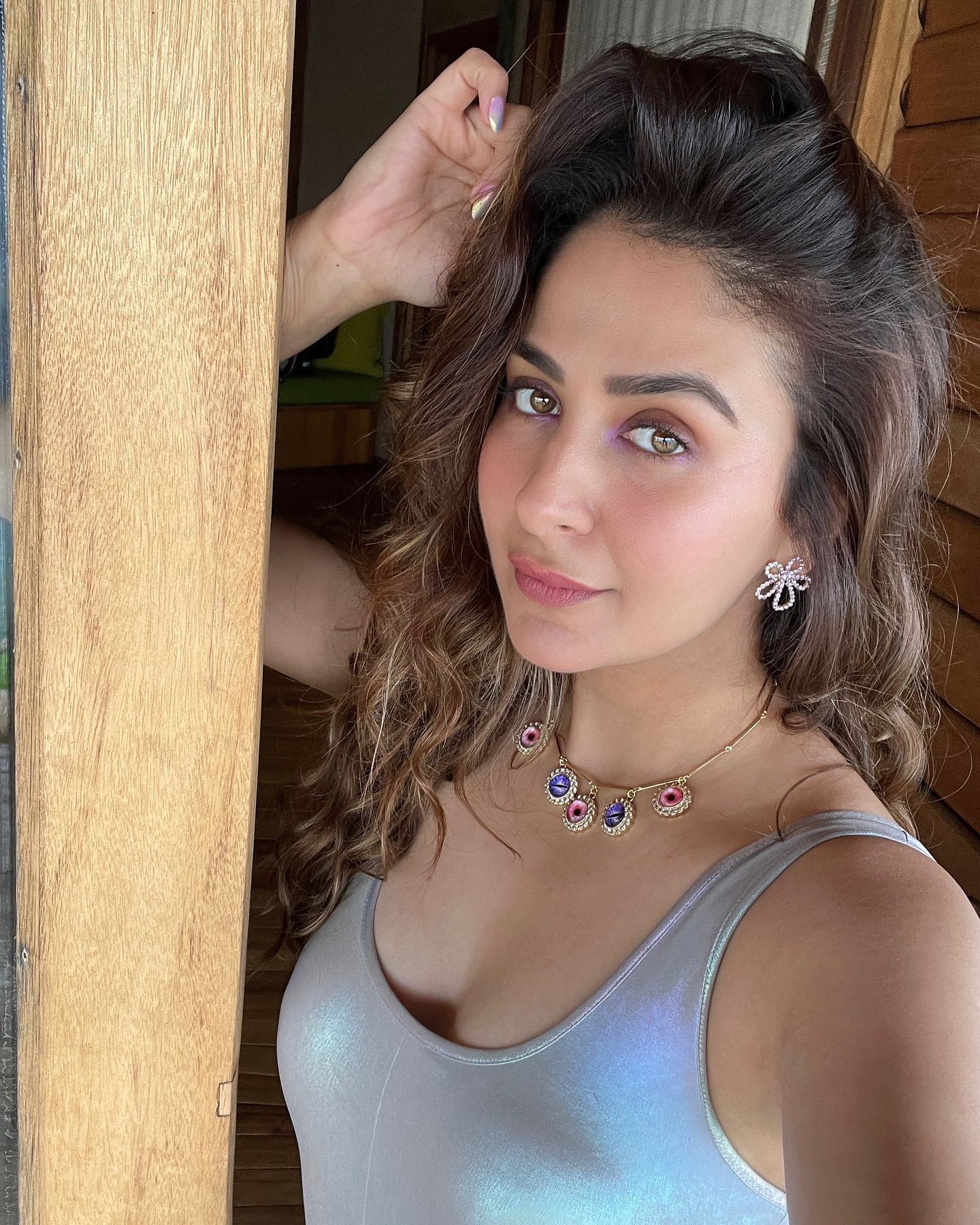 Malvika Raaj Flaunts Sexy Legs in Stunning Dress