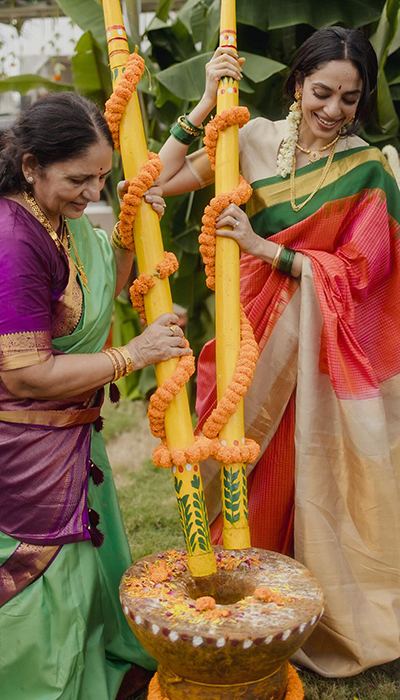 sobhita-dhulipala-pasupu-ceremony