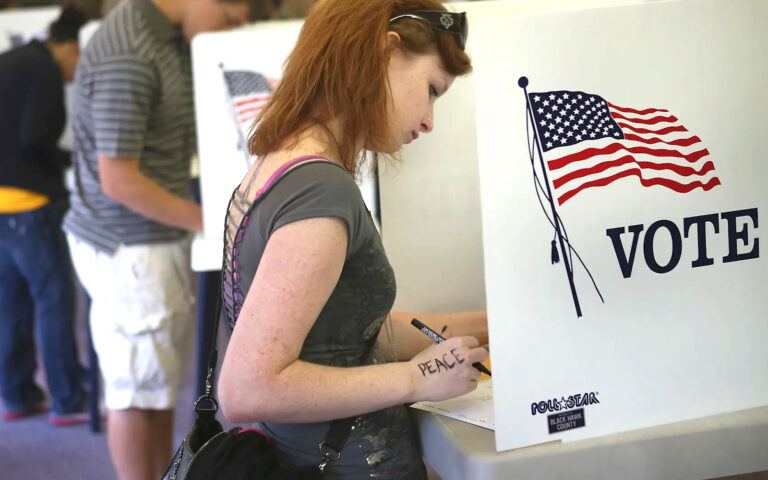 US Elections Young Voters