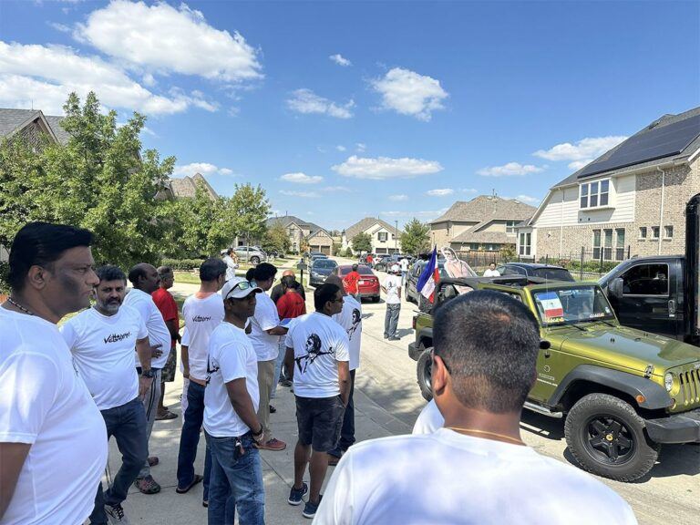 Vettaiyan Pre-Release Fans Event USA Car Rally Dallas