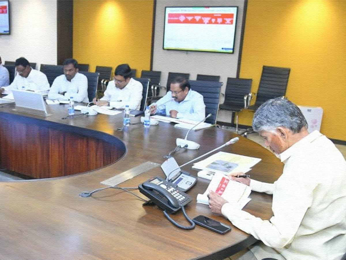 chief-minister-chandrababu-naidu-conducted-a-review-on-the-electricity-department
