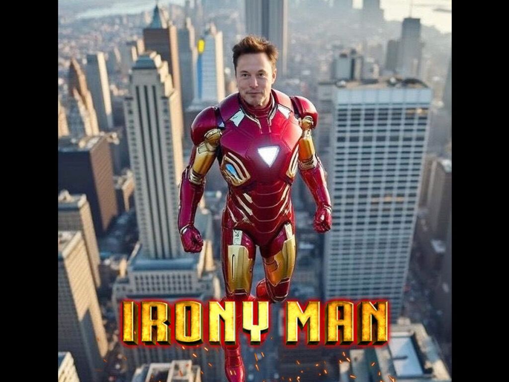 Elon Musk New Iron Man