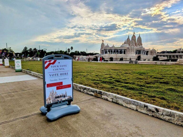 Huge Role of Indian Temple in Texas
