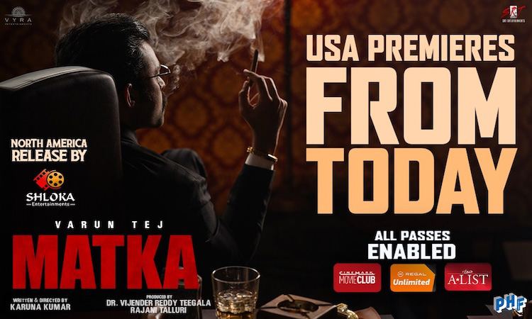 Matka USA Premieres Today