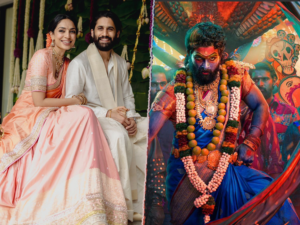 naga-chaitanya-sobhita-dhulipala-wedding-allu-arjun-pushpa-2