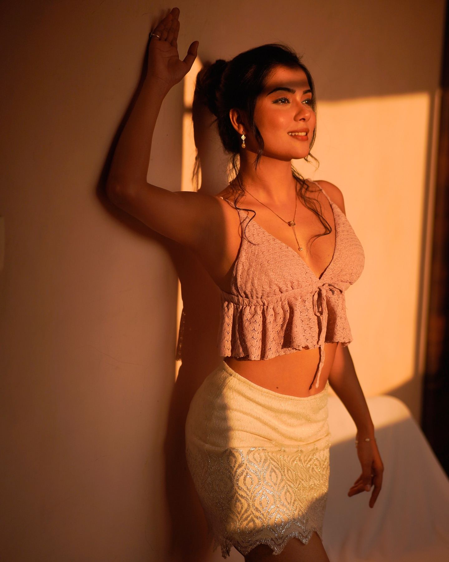 Priyanka Dhavale, Stylish in a Revealing Top