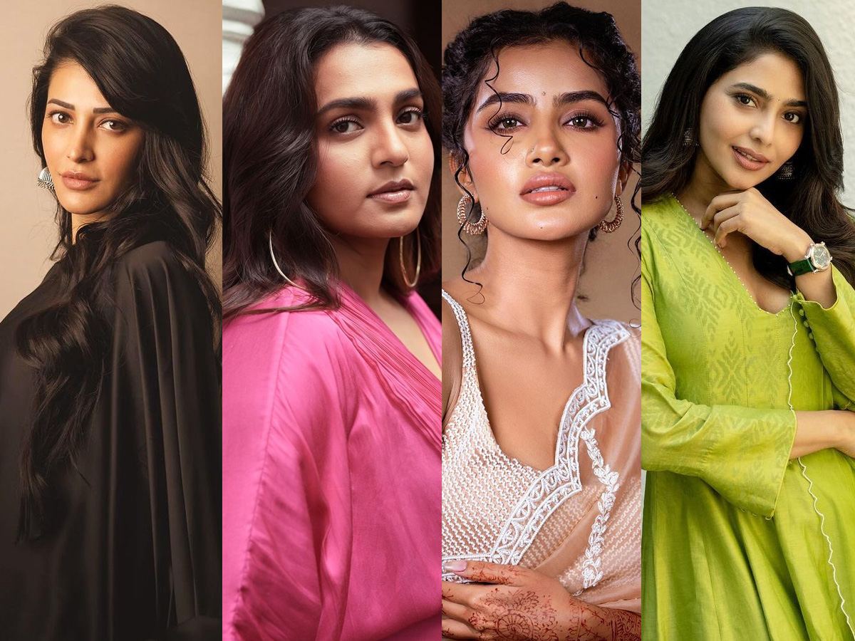 Shruti Hassan Parvathy Anupama Parameswaran Aishwarya Lekshmi