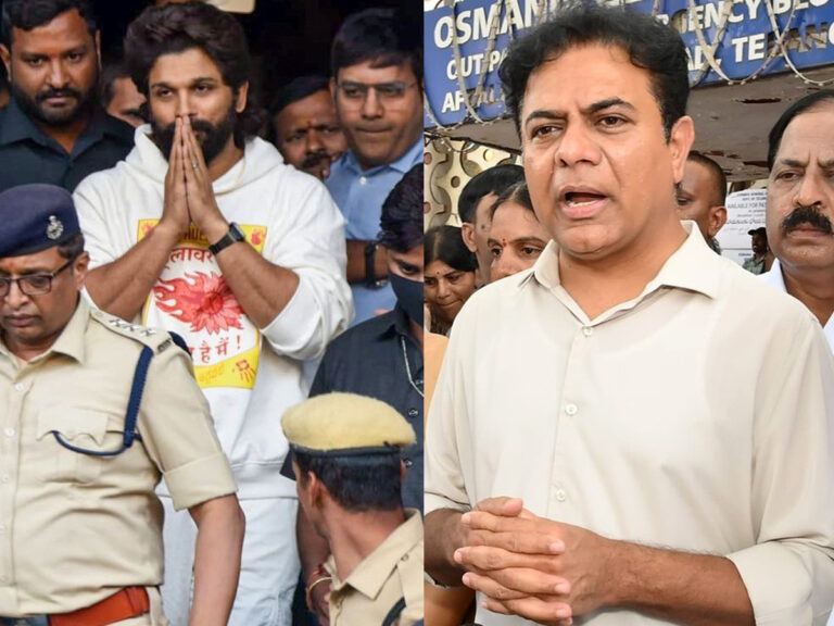 Allu Arjun KTR