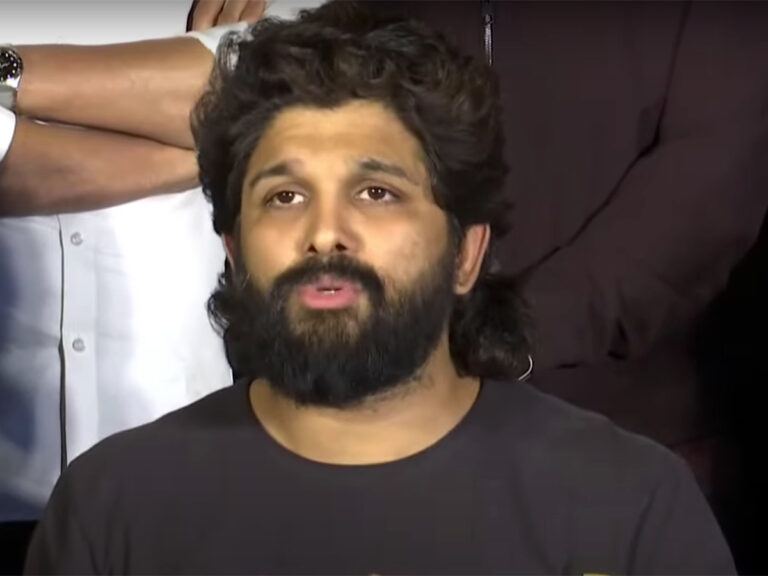 Allu Arjun Pressmeet With Preparation