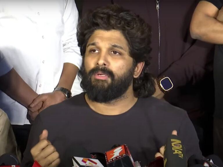 Allu Arjun Retort to Revanth Reddy