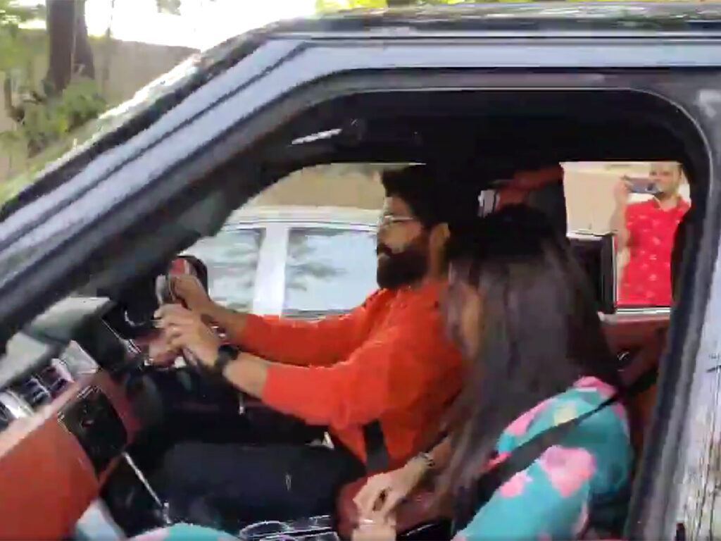 Allu Arjun To Chiranjeevi's House
