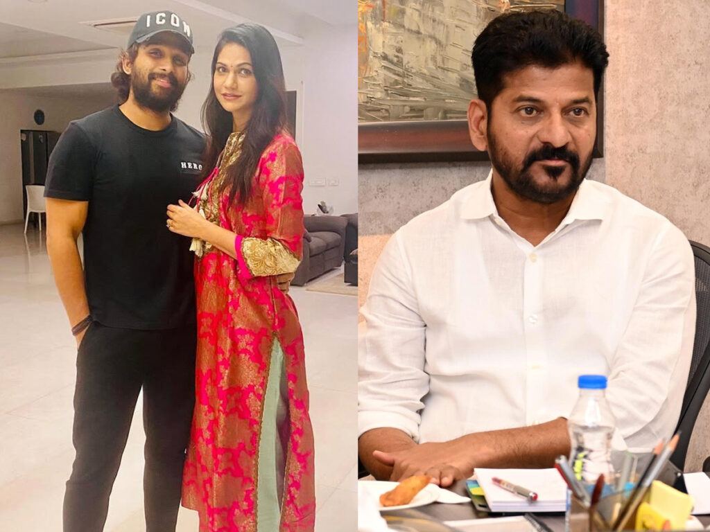 Allu Sneha Reddy Revanth Reddy