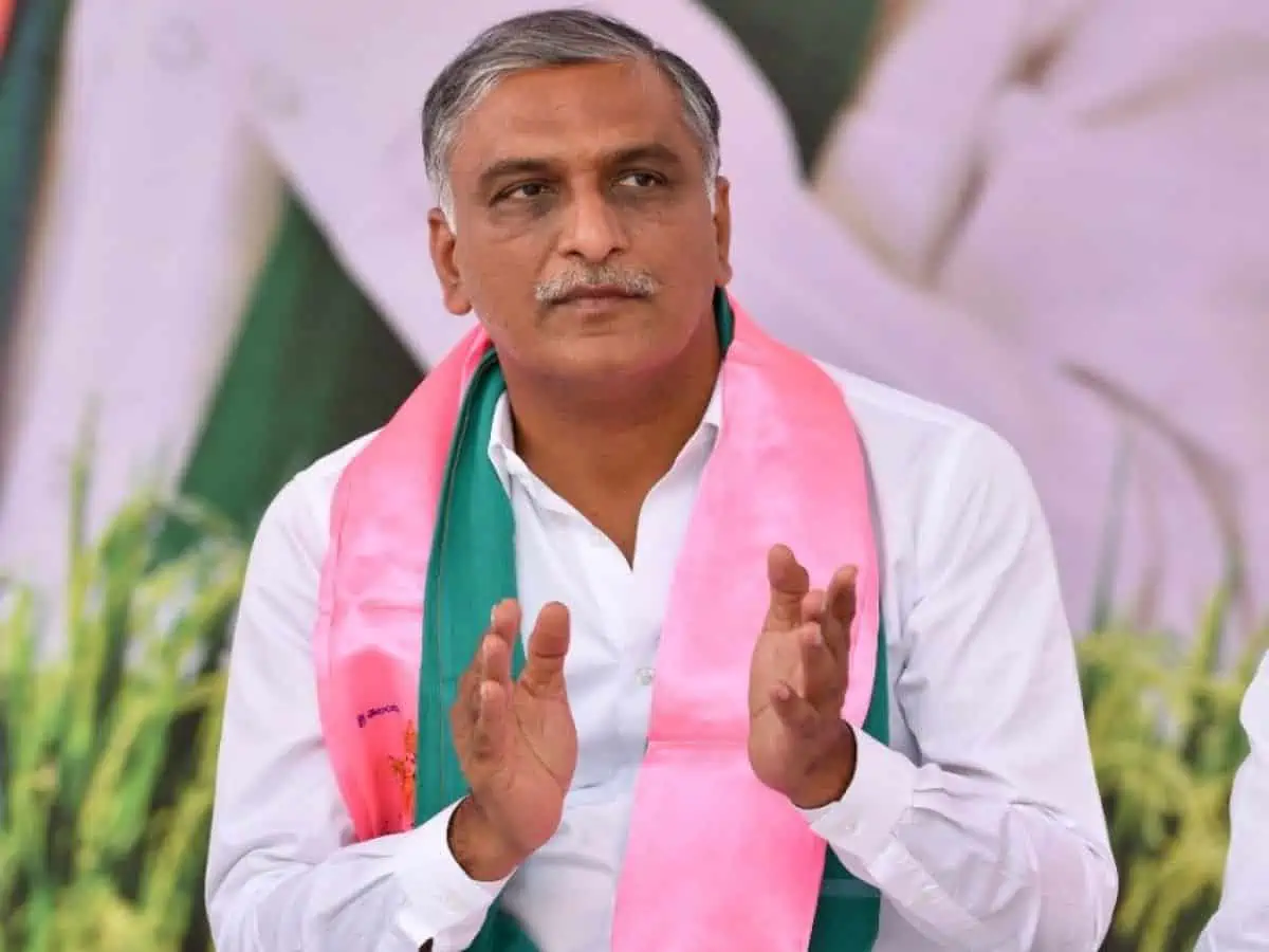 Phone Tapping Case On Harish Rao