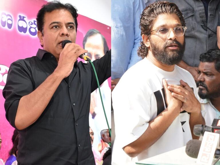 KTR About Allu Arjun Arrest