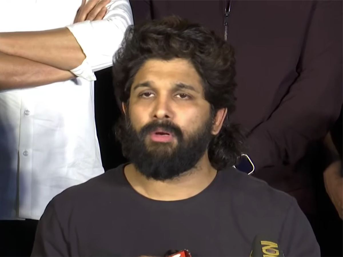 KTR Was a Hot Topic at Allu Arjun's Press Meet