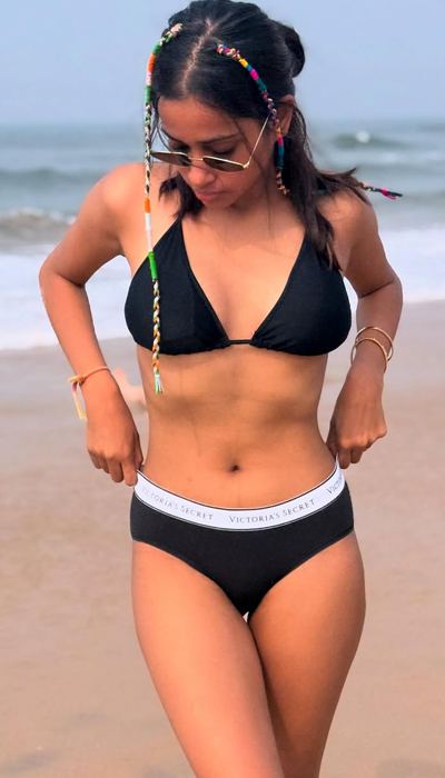 Meghna Bose at Beach
