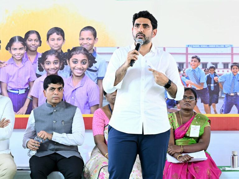 Minister Nara Lokesh