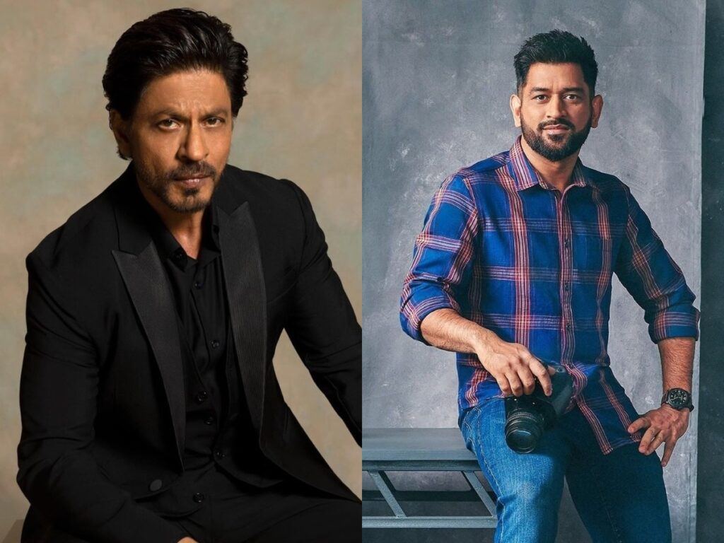 ms-dhoni-and-shah-rukh-khan