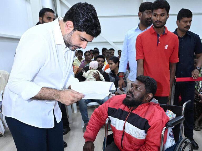 Nara Lokesh With People, 50 Days Of Praja Darbar!