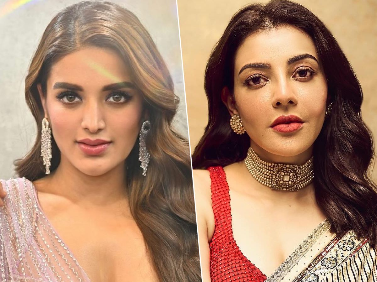 Nidhhi Agerwal Kajal Aggarwal